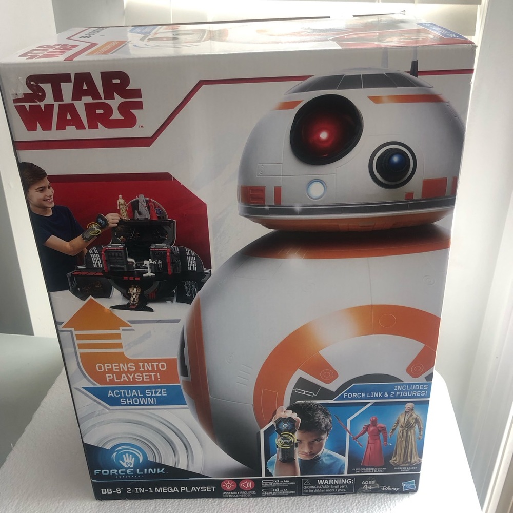NIB Star Wars BB-8 2-in-1 Mega Playset